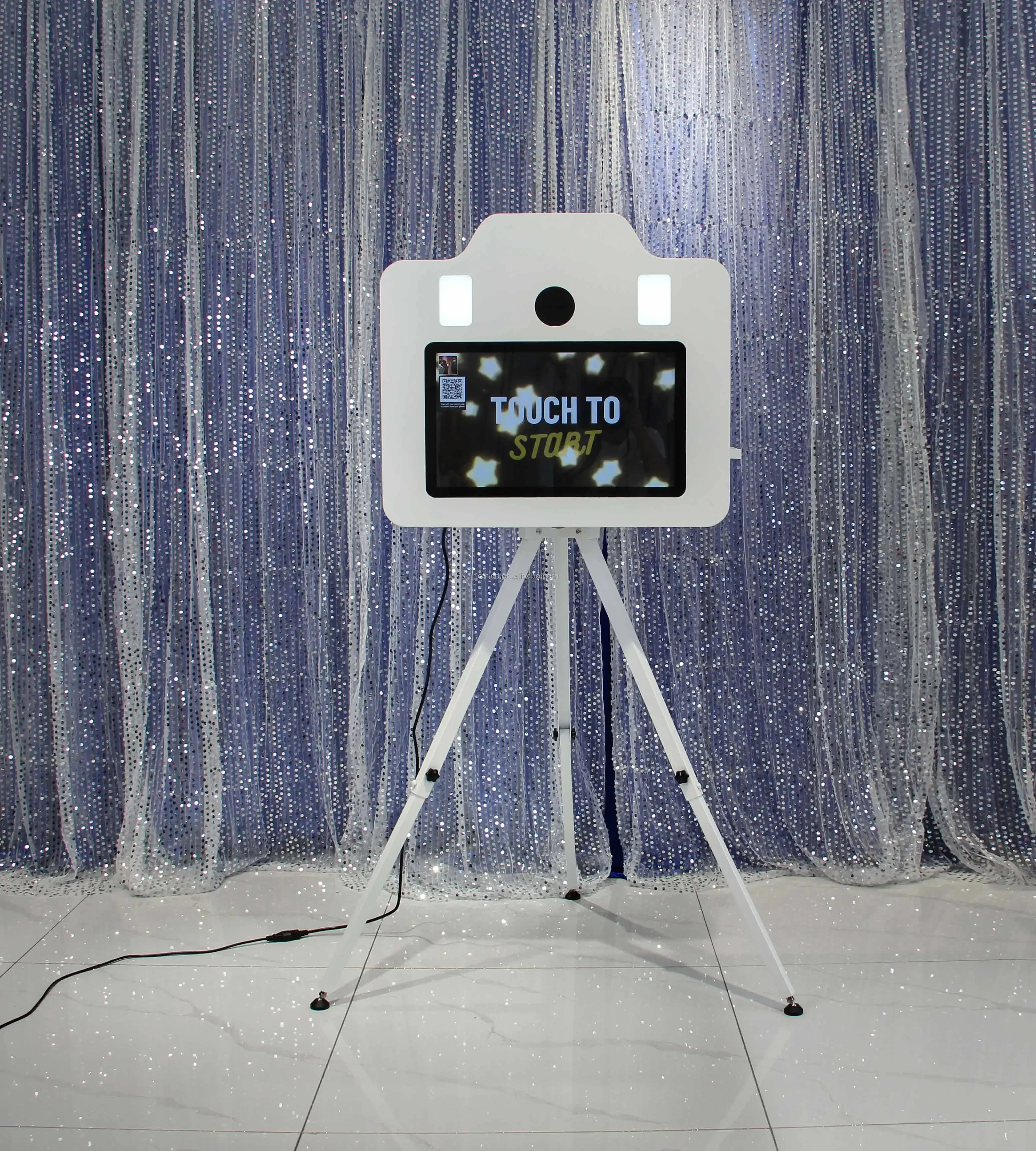 Photo Box Machine Events Photo Album Printing Machine 21.5 inch LCD Touch Screen DSLR Selfie Photobooth Machine