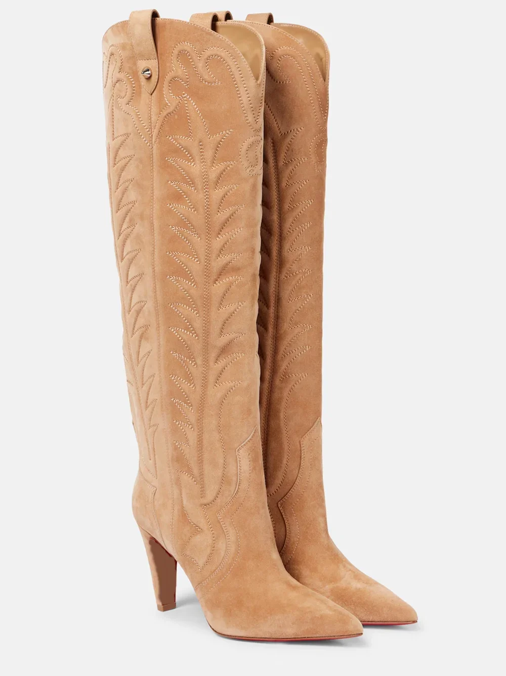 Ruede المرقعة التطريز الأحذية مثير أشار تو كعب رقيقة قبول مخصص الوافدين الجدد أزياء النساء الأحذية الحديثة #6