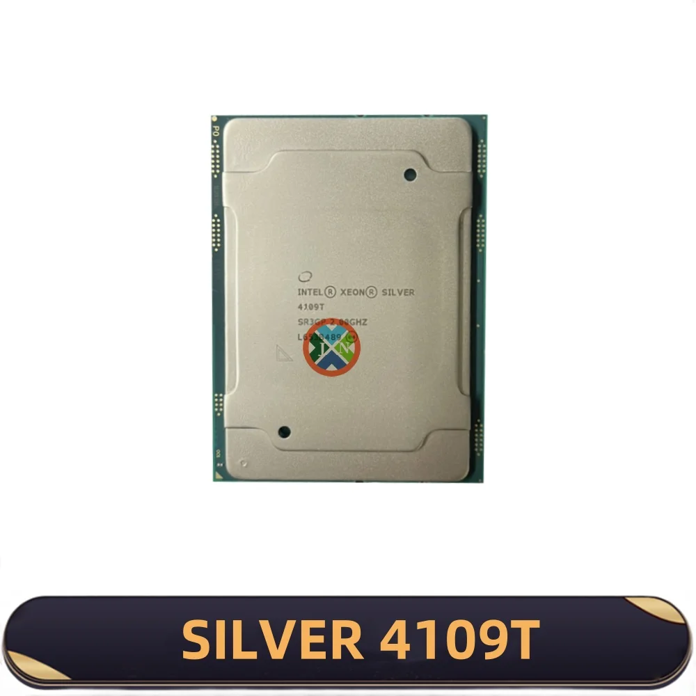 Xeon Silver 4109T CPU 8-Cores 16-Threads 2.0GHz 11MB 70W DDR4 LGA3647 for C621 Server Motherboard 4109T