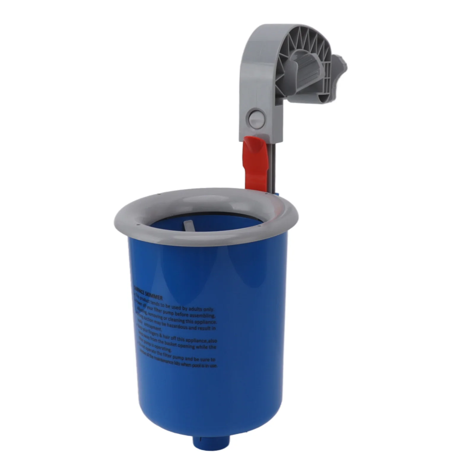 

Above Ground Pool Surface Skimmer Blue Wall Mount Pool Surface Automatic Skimmer for Pool Cleaning