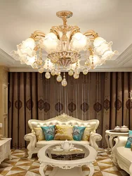 Nordic Modern Luxury Ceiling Chandelier Lighting 2025 Lustre Living Room Hotel Villa Lobby Crystal Hanging Lamp Luminaria Lights