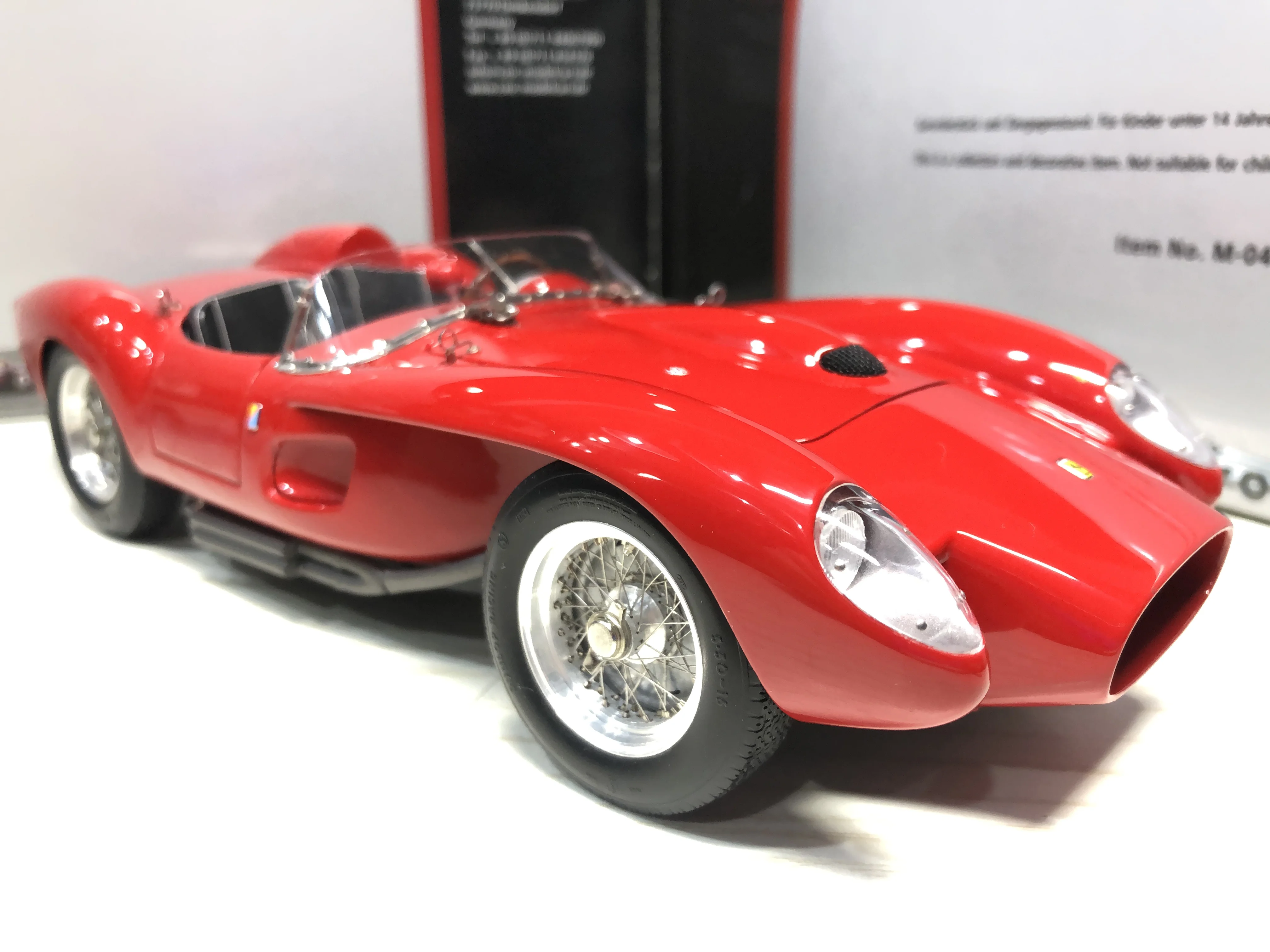 CMC 1:18 250TR Testa Rossa 1958 Alloy Fully Open Simulation Limited Edition Alloy Metal Static Car Model Toy Gift