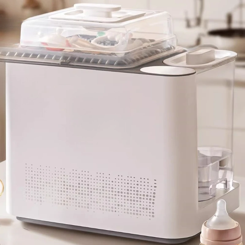 

Стиральная машина для бутылочек, дезинфекция, сушка, детский шкаф, стерилизатор для бутылочек, паровой дезинфекционный горшок «два в одном»