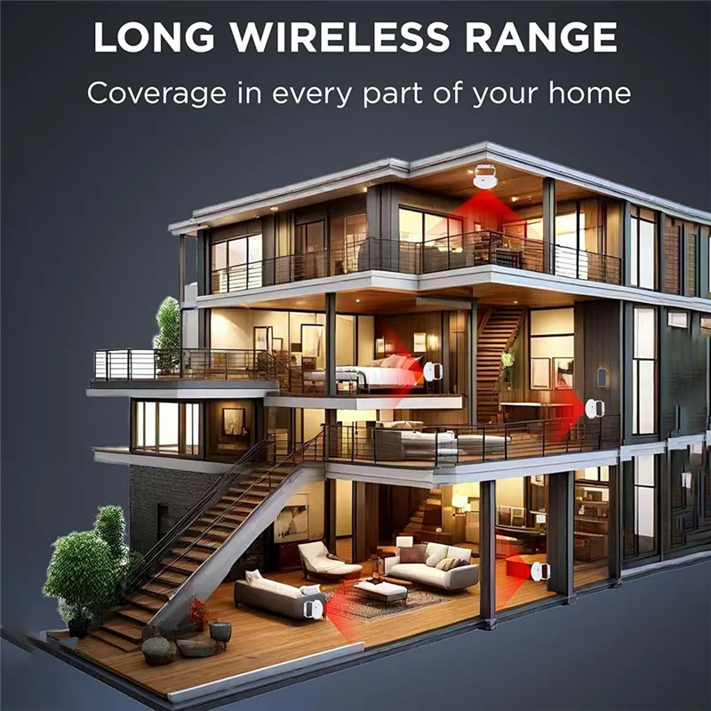 AT02-Bed Sensor Alarm For Elderly Dementia Patients - Wireless Fall Detection & Motion Sensor Alert System For Seniors