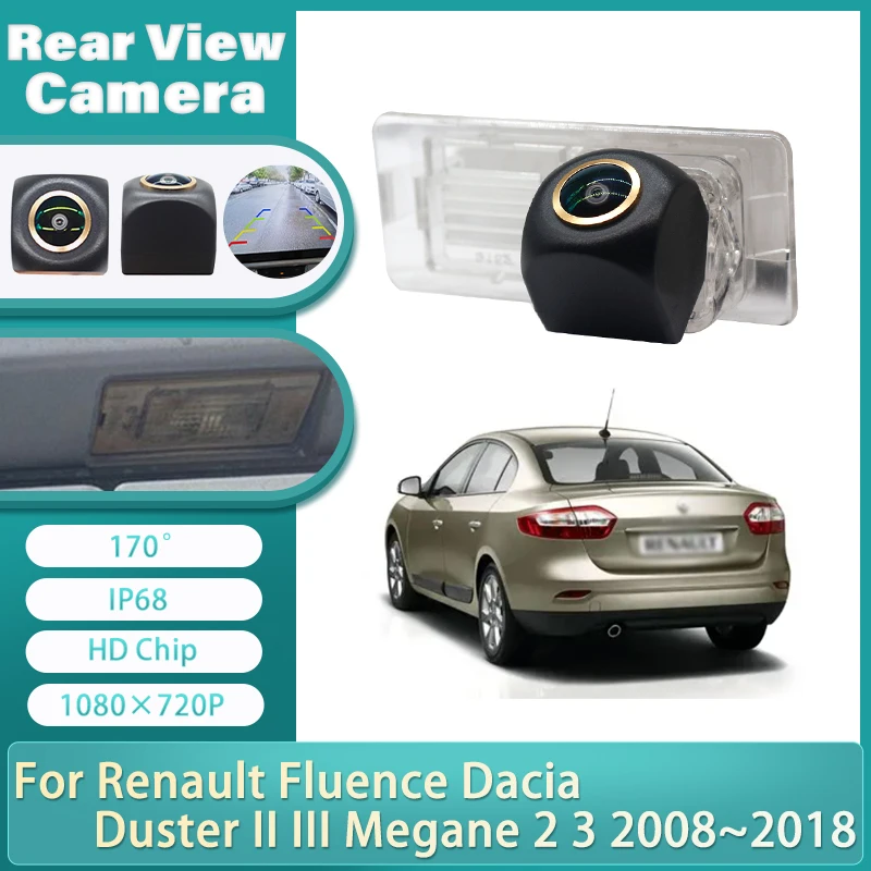 

Для Renault Fluence Dacia Duster II III Megane 2 3 2008 2010 2011 2012 2013 2014 2015 2016 2017 2018 камера заднего вида