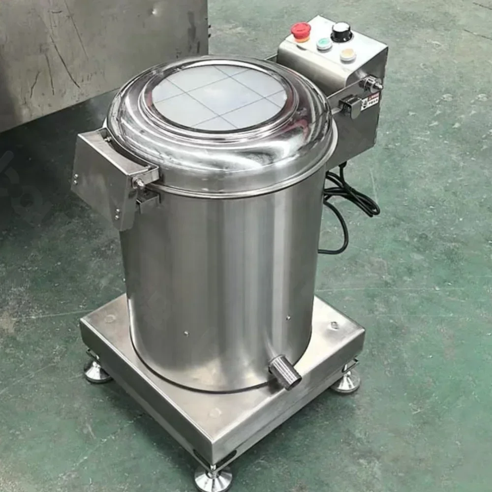 Green Vegetables Dewatering MachineFood Dehydrator Stainless Steel Centrifugal Cabbage Spin Dryer Dehydrator