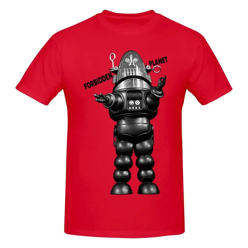 Forbidden Planet-Robot Robby, camisa roja, L