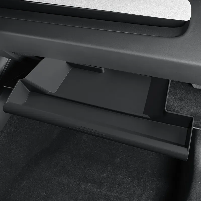 For Tesla Model 3 2023 Refreshed Glove Box Drawer Storage Box Push Pull Interior Organizer