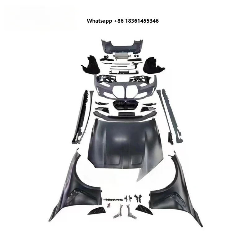 Premium Car Accessories New Aggressive Widebody Bumper 3 Series F30 Auto Body Part Hood High Quality