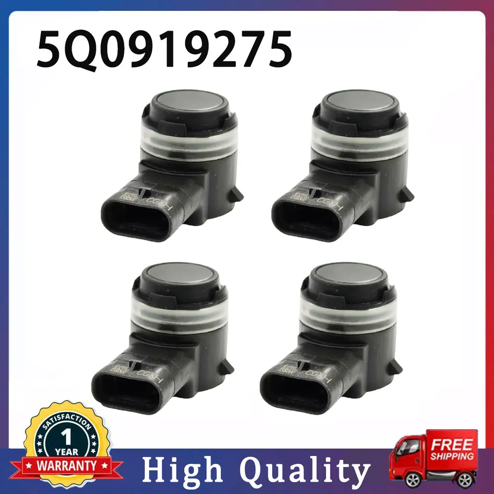 4pcs/lot PDC Parking Sensor Parktronic 5Q0919275 For Audi A3 Q5 For VW Golf 7 Touran For Seat LEON For Skoda Octavia III