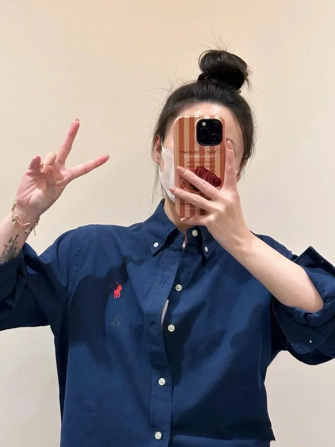 رالف لورين قميص الموضة الرجال الصيف رقيقة بلون بلوزة طويلة الأكمام عادية تنوعا فضفاض واقية من الشمس قميص #6