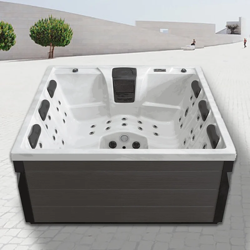 Hydrorelax Freestanding Outdoor Garden Swimming Hot Tub Underground Swim Pool Spa