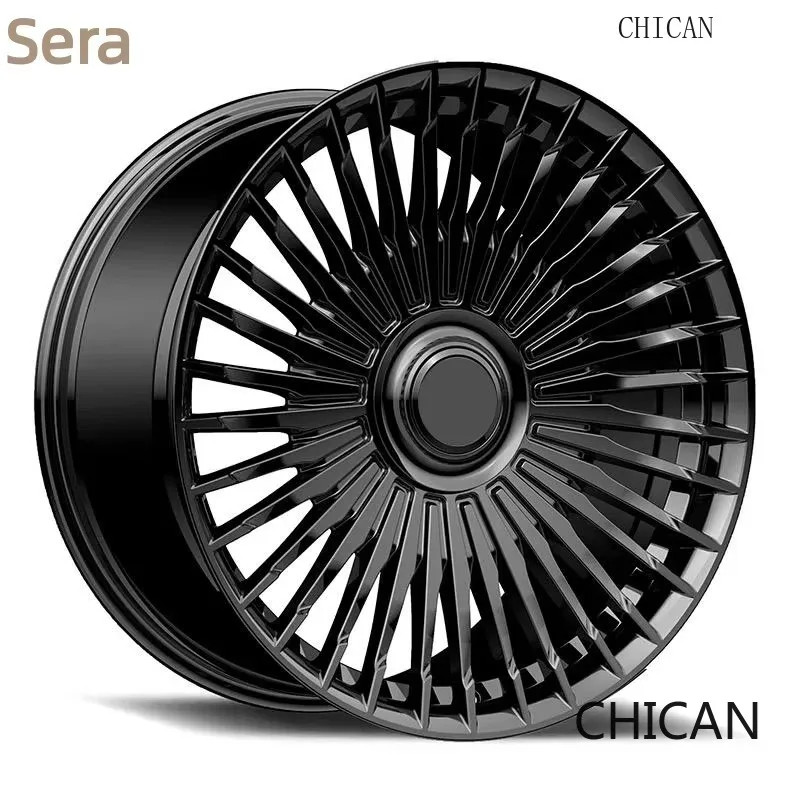 

【2026】CHICAN Multi Spoke Forged Wheels 5x112 5x120 6x139.7 Black 100mm PCD 5 Year Warranty Rims