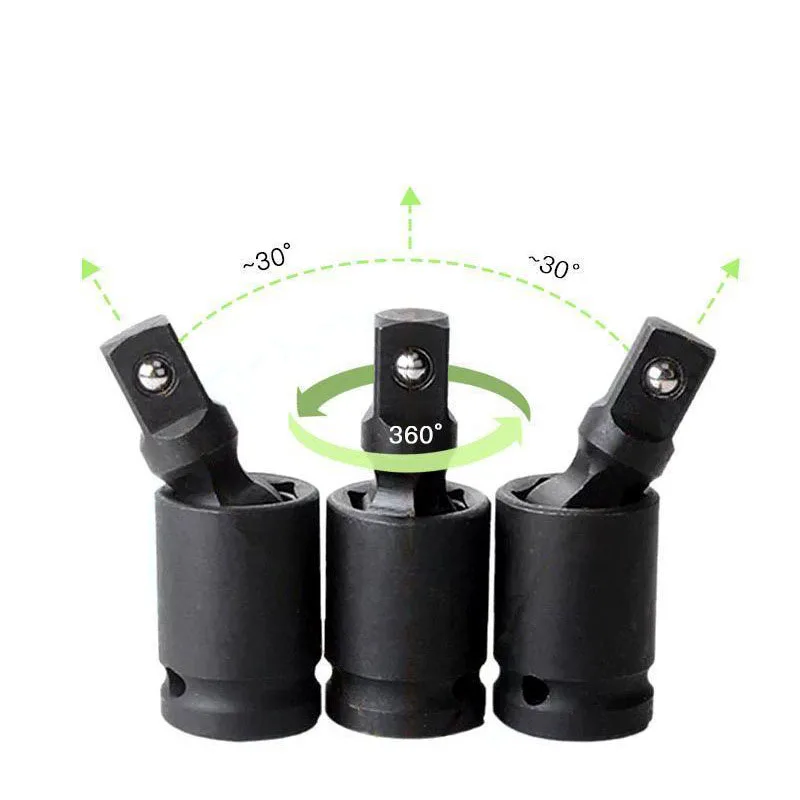 Imagem -03 - Impacto Wobble Soquete Adaptador 360 Graus de Giratória Air Knuckle Joint a ou a Ferramenta Universal