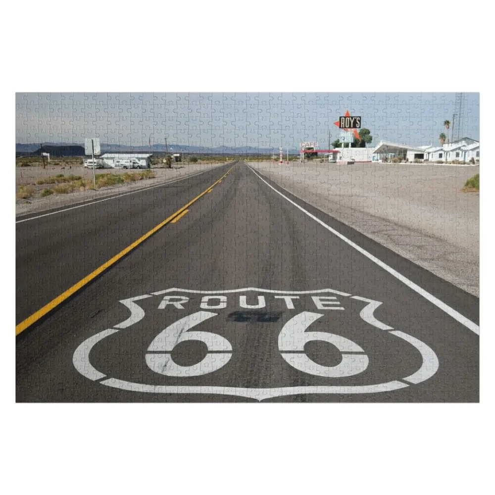 

Route 66 Jigsaw Puzzle Custom Wooden Name Customizable Child Gift Personalized Toys Puzzle