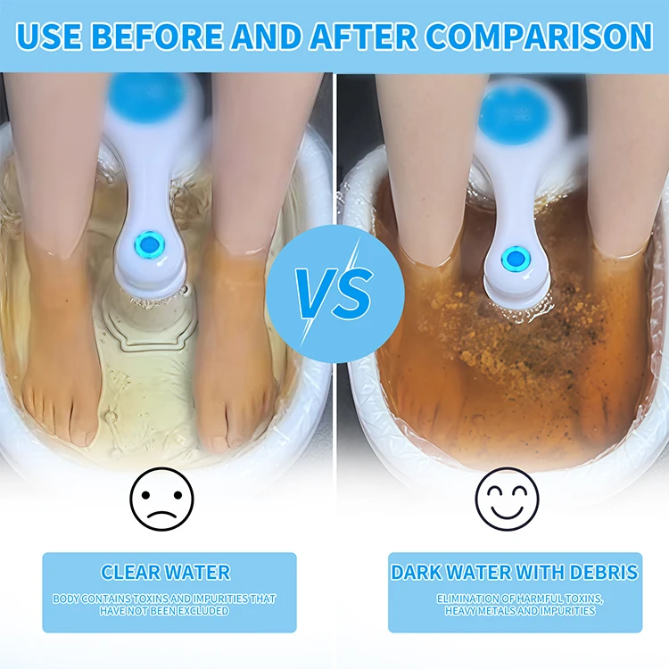 

Foot Bath Detox Machine Salon-Grade Ion Detox Foot Spa Basin for Home Use