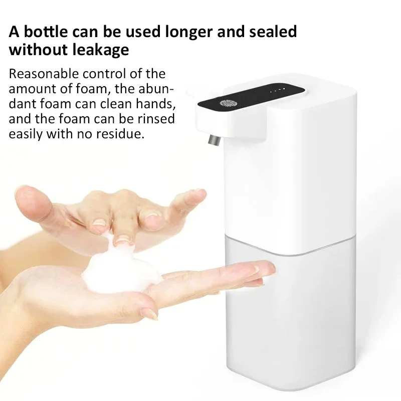 Automatic Inductive Soap Dispenser, Touchless Hand Sanitizer, USB Charging, Smart Hand Washing Machine, Home Use