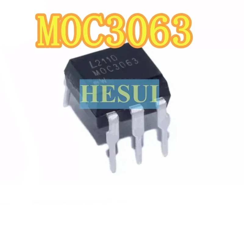 500PCS/1000PCS MOC3063  DIP-6 thyristor output optocoupler original
