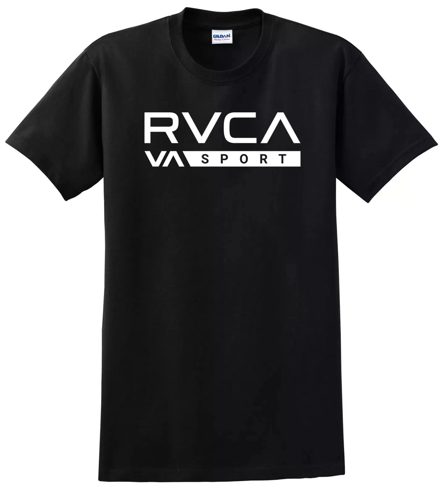 Camiseta Retro Americana con Logotipo RVCA, Camiseta para Hombre, Nueva Moda Retro de Verano, Tops para Hombre y Mujer