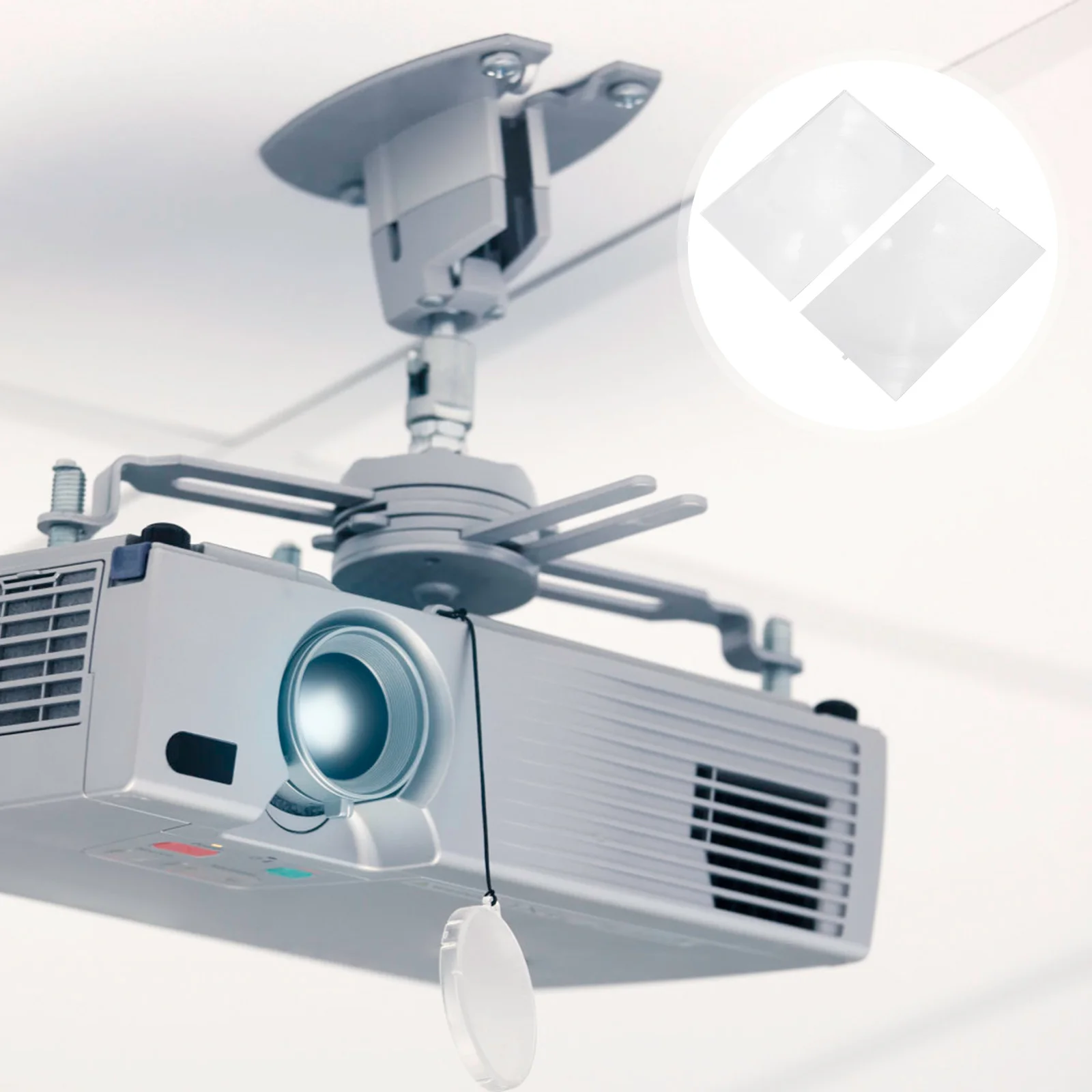 

2Pcs High Definition Lens Pmma Acrylic Optical Lens for Projector High Transmission Clear Imaging