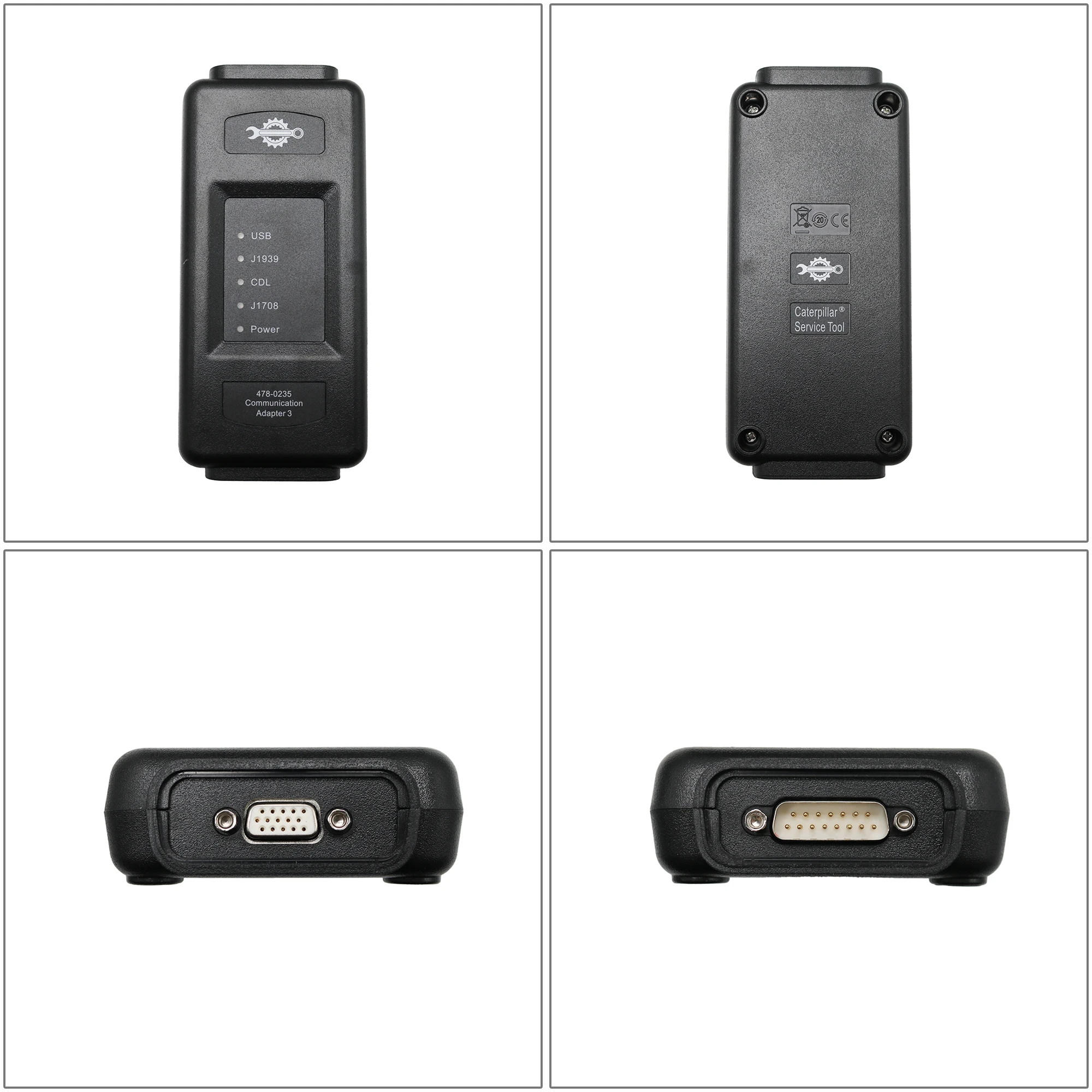 2023A ET4 478-0235 Diagnostic Tool For Caterpillar 538-5051 Communication Adapter Truck Excavator Testing Scanner