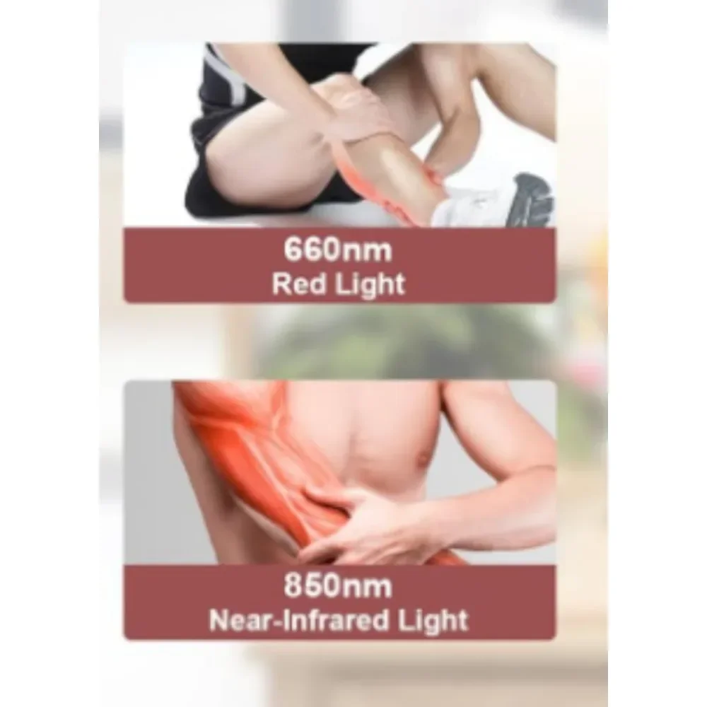 Infrared Red Light Therapy Pad for Knee and Body Pain Relief Portable Muscle Soothing Device