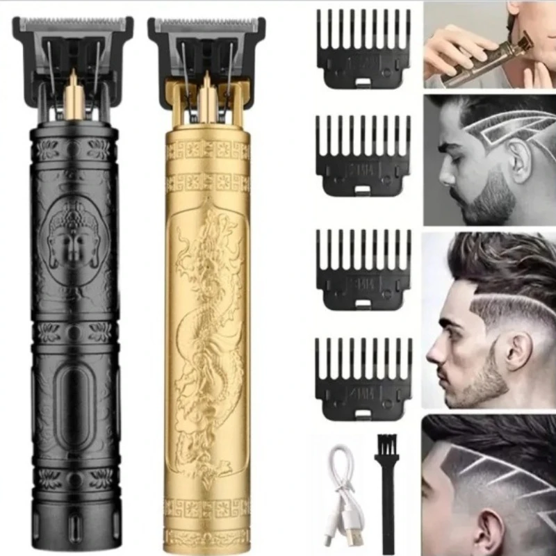 Portable Mini Hair Clipper for Men Home Use Cordless Beard Trimmer Travel Shaver Waterproof Electric Hair Cutting Tool