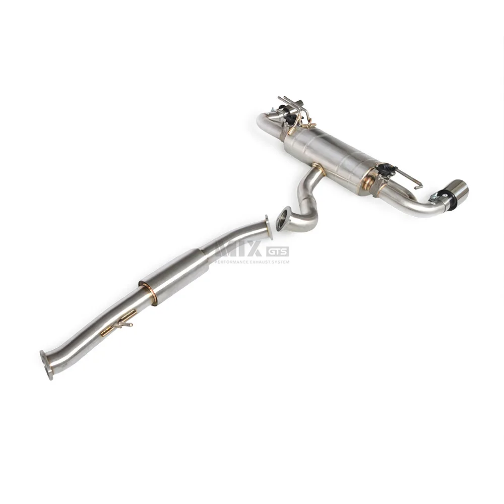 مناسبة لعادم Cat-back Toyota GR Yaris 1.6T 2024-2025 مع التحكم في الصمام