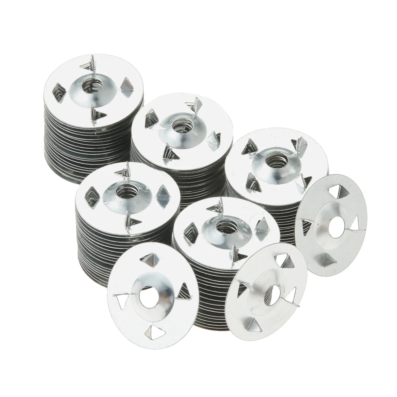 

500 шт. 1-1/8 дюймов опорная шайба для пенопластовых досок, крепежные детали для пенопластовых досок, гипсовые шайбы для стен/стеров/изоляционных досок