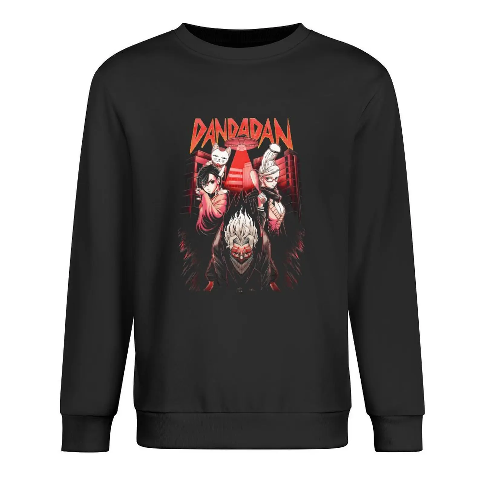

Okarun Dandadan Vintage 90s Pullover mens clothes autumn jacket men men's sweat-shirt clothes for men sweatshirts men