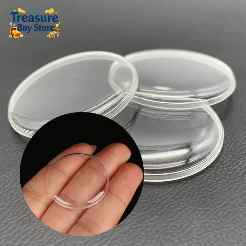 

Watch Acrylic Crystal Watch Lens Organic Glass Mirror Replacement Parts 28MM-32.2MM