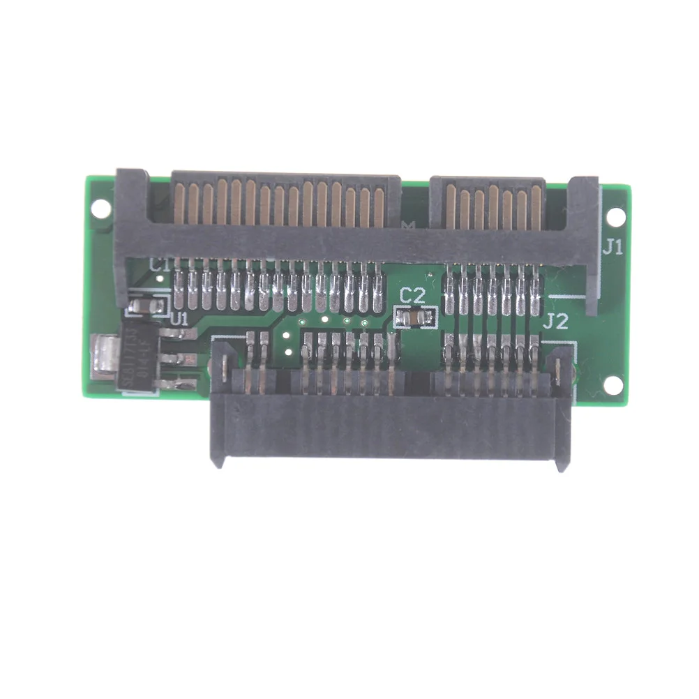 1PCS New 1.8 Inch Micro SATA HDD SSD 3.3V to 2.5 Inch 22PIN SATA 5V Adapter