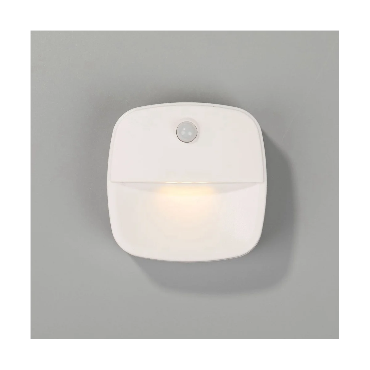Luce del sensore di movimento per interni, luce notturna a LED a batteria, luce notturna automatica per scale per corridoio, luce di orientamento