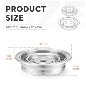 أفضل 6 كبسولات قابلة لإعادة الاستخدام لمبيعات Nespresso Vertuo - No5