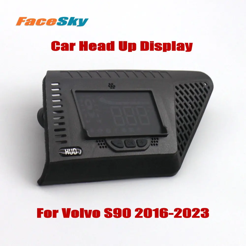 For Volvo S90 2016-2024 Car Head Up Display HUD Auto Electronic Accessories Front View Windshield Projector