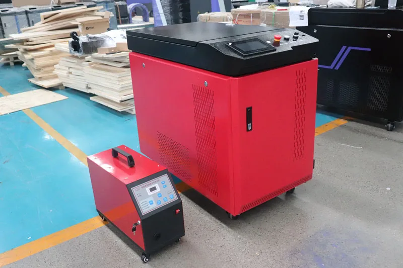 1KW 1.5K 2KW JPT/Raucus/Max/Reci Automatic Handheld 3 In1 Fiber Laser Welding Machine For Metal Sheets Welder