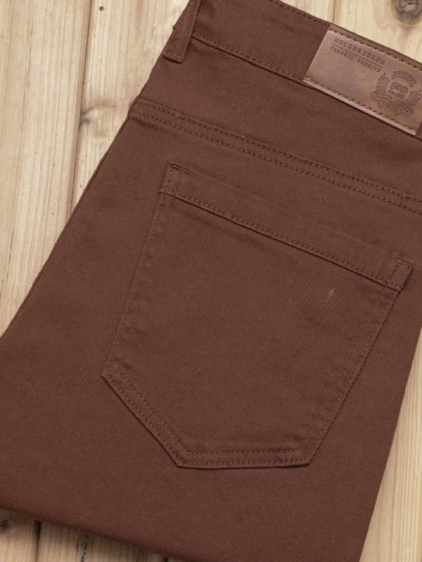 

Casual Embroidered Jeans Men's Elastic Straight Leg Cotton Polyester Spring Summer Autumn Winter Faionable Versatile