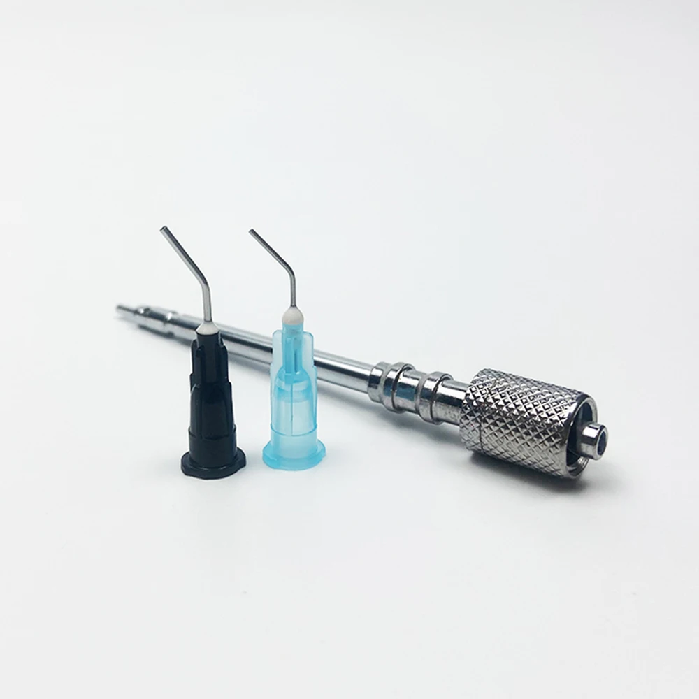 

Dentistry Dental Air Water Spray Syringe Triple Dental 3 Way Nozzles Tips Tube Irrigation Bent Needle ZTdental Dentistry Product