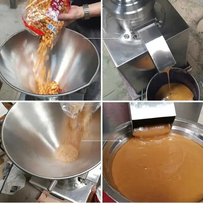 Vegetable butter machine / colloid mill garlic paste machine / small food processing equipment