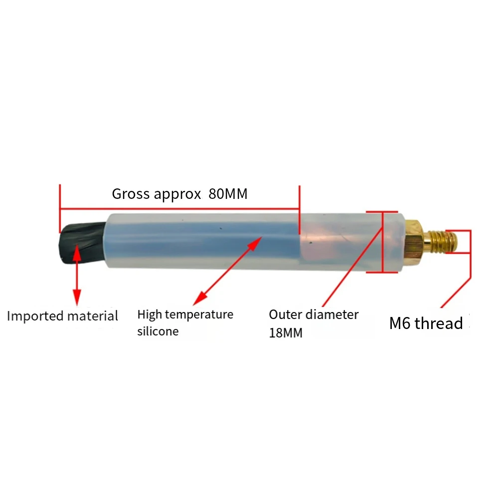 Weld Bead Preparation Brush Head for Electrolytic Pickling Suitable for Various Welding Techniques Including TIG and MAG