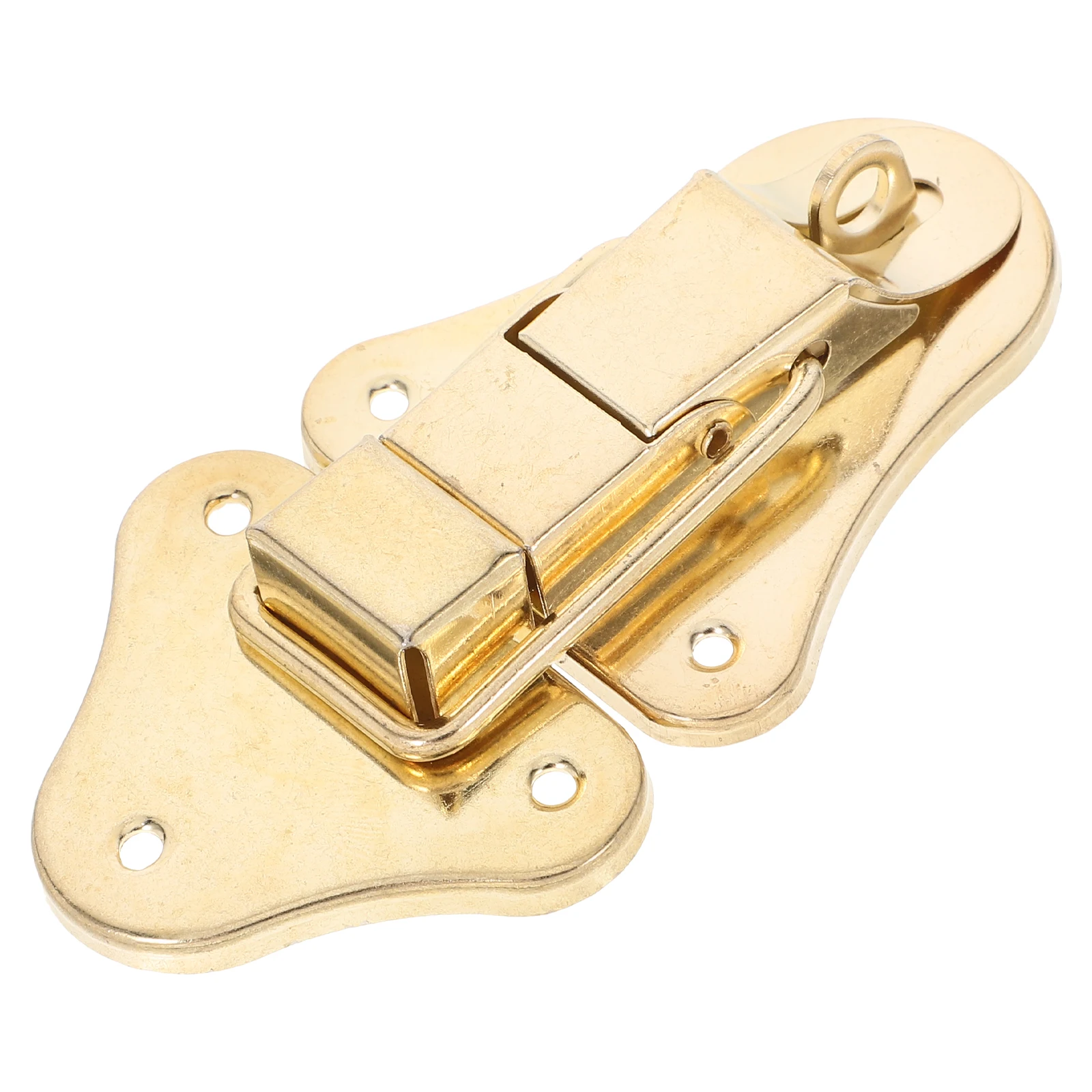 

1 Set Of Iron Wood Box Packaging Small Toggle Latch For Jewelry Chest Suitcase Retro Duckbilled Hasp Clasp Lock Replacement