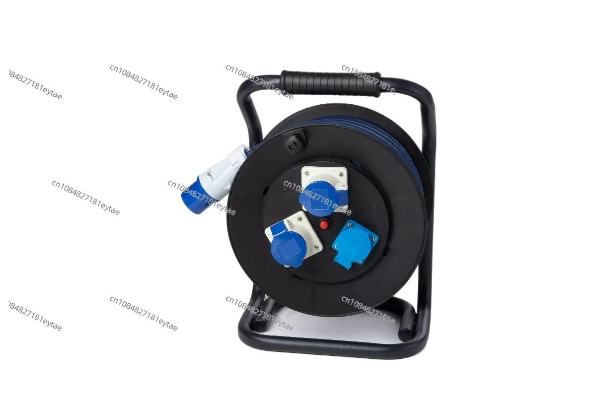 Socket Cable Reel, 40m Electric Extension Plastic Drum, High Quality Durable