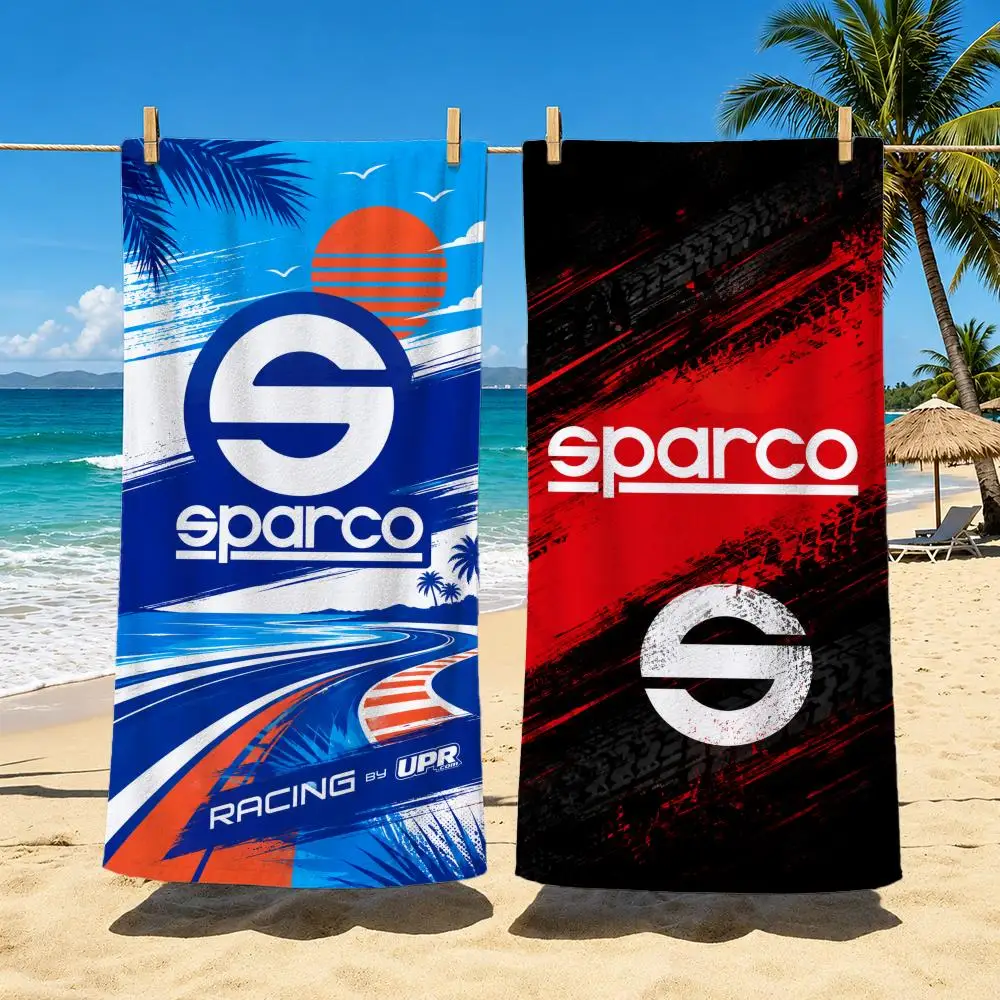 Brand S-Sparco Towel Towel Soft Pool Gift For Travel Gym Shower Cool Camping Quick Dry Sports  Large Beach Towel