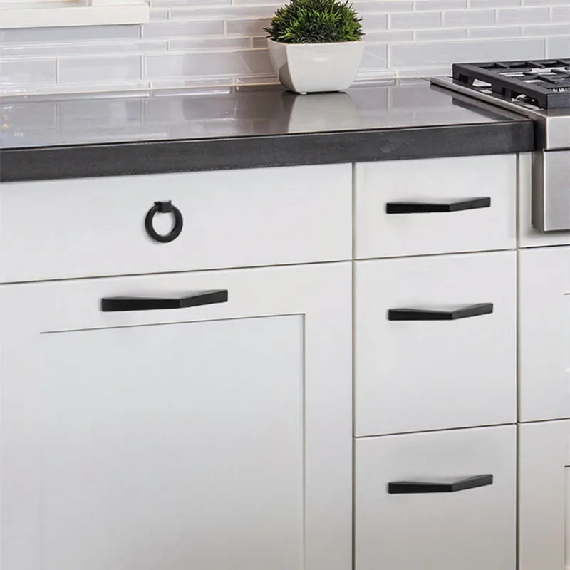 Black Handles for Furniture Cabinet Knobs and Handles Kitchen Handles Drawer Knobs Cabinet Pulls Cupboard Handles Knobs