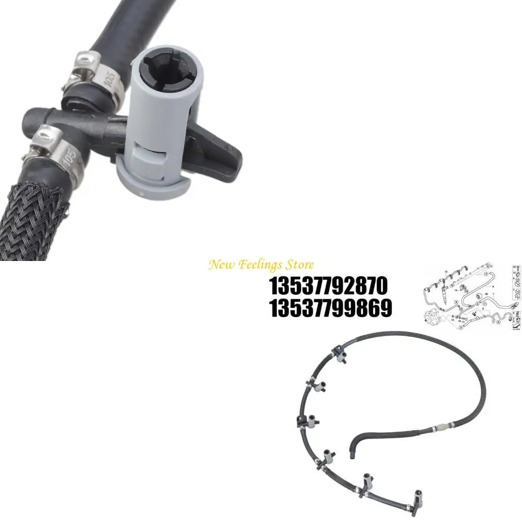 

J6BF Return Line Hose Automotive Accessories 13537799962 for E60 E61 E63 E64