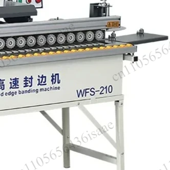 WFS-210 Fully Automatic High Speed Straight Line Edge Bander High Efficiency Edge Trimming Woodworking Machine