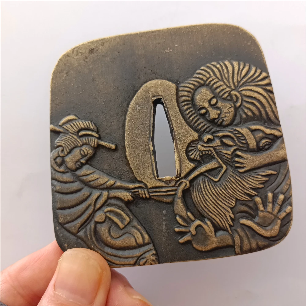 Alloy Guard Tsuba For Japanese Sword Samurai Katana Wakizashi Katana Knife Beautiful fittings