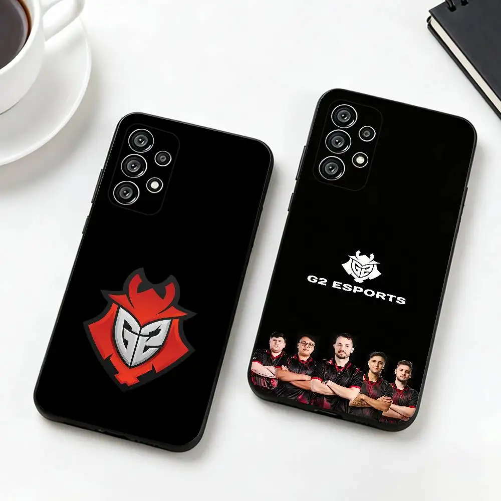 G-Gen.G E-gaming Design  Phone Case For Samsung S25,S24,S21,S22,S23,S30,Ultra,S20,Plus,Fe,Lite,Note,10,Black Cover
