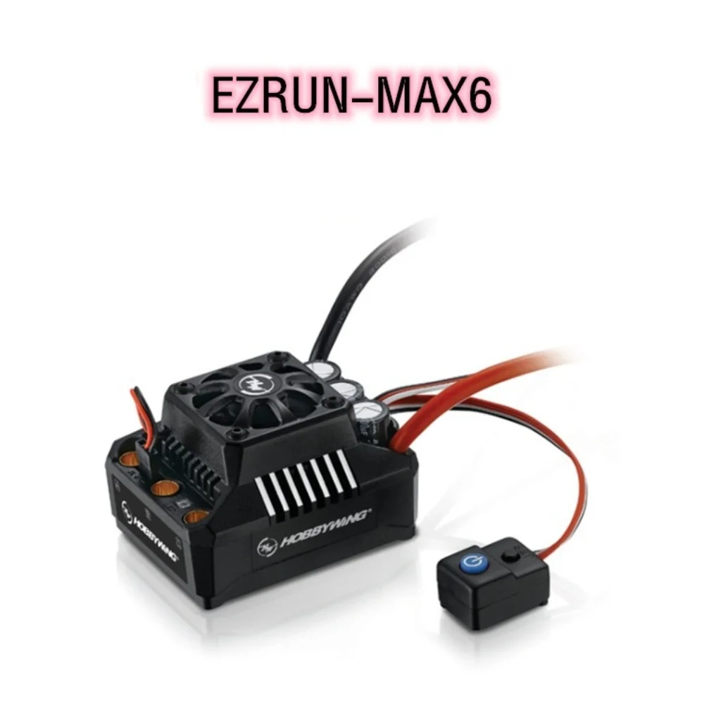 FATJAY Hobbywing RC Power System Combo - EzRUN-4985SL Brushless Motor & Waterproof EzRUN-MAX6 160A 3-8S Lipo ESC for 1/6 Scale C