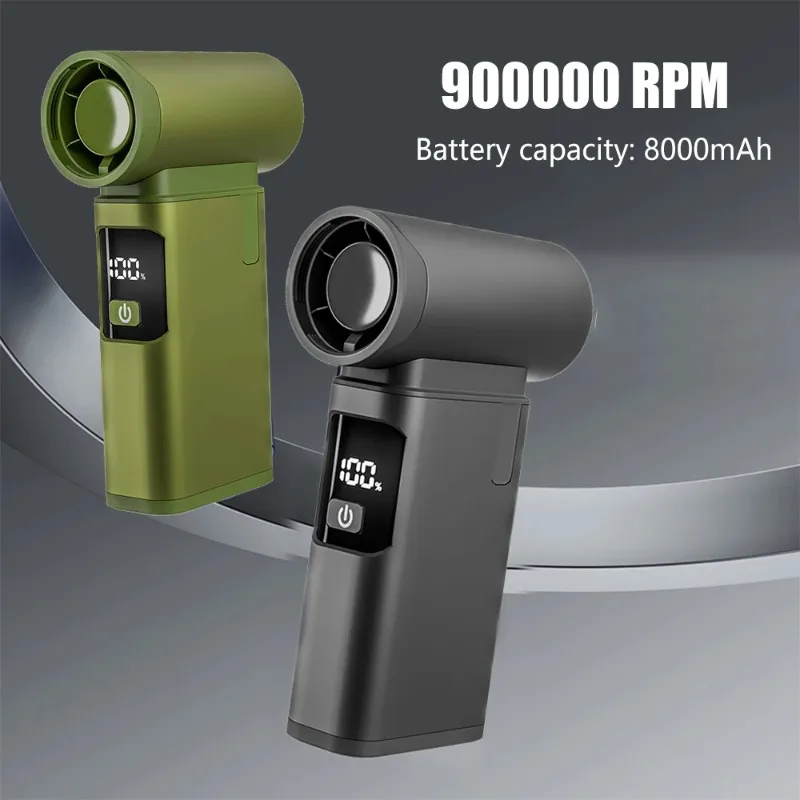 

Турбовентилятор, новое обновление, перезаряжаемый вентилятор, 990000 об/мин, бесщеточный воздуходувка, турбоструйный вентилятор, портативный пылесборник, электрическая сушилка